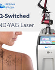 Q-Switched ND-YAG Laser Machine , Tattoo on Shoulders