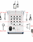 2026 Adonis™ II 40K Cavitation Machine Pro 9 in 1 - back view
