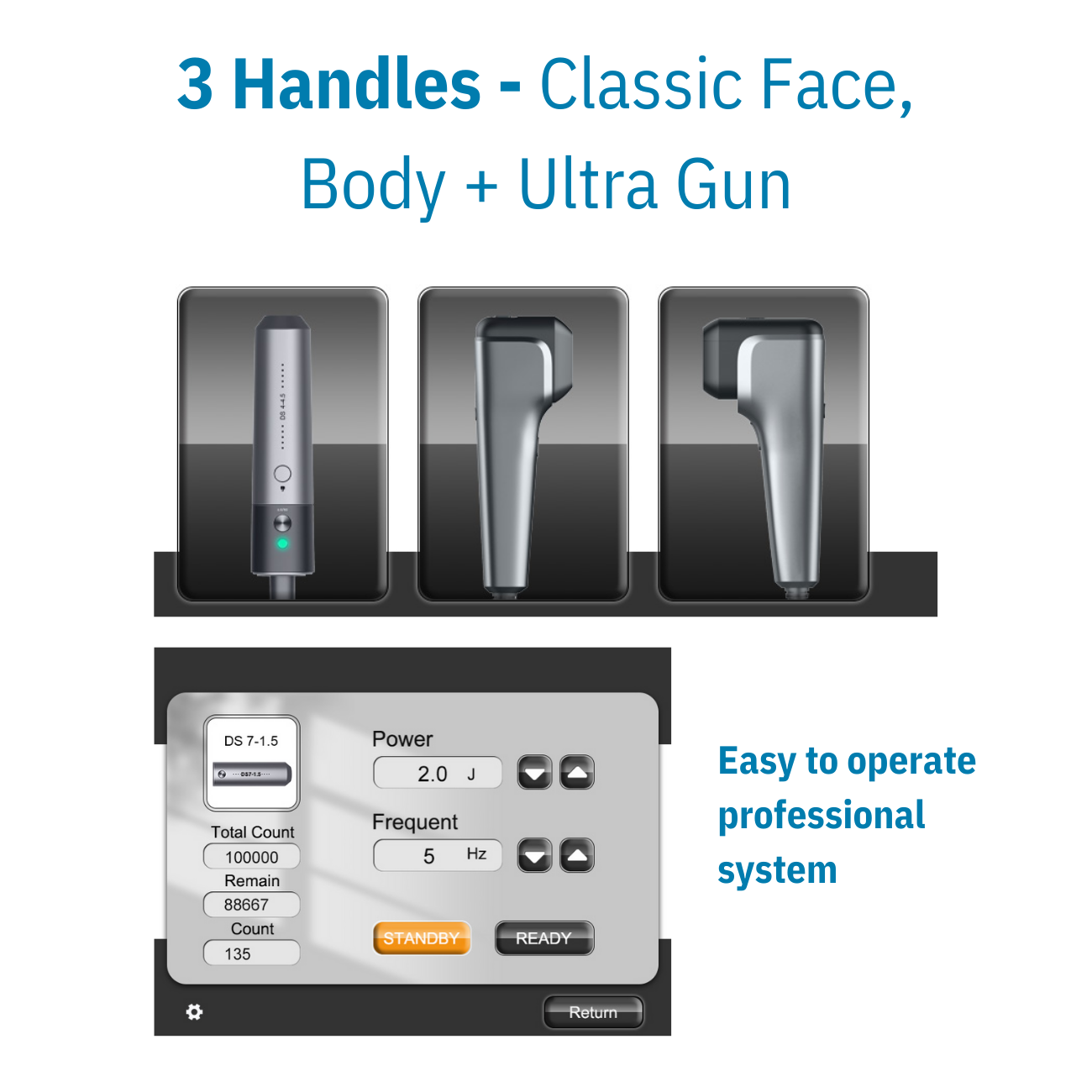 360 Ultra Formation Professional HIFU Machine for Body &amp; Face