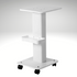 Rolling Cart Salon Trolley for Beauty Machine, White 